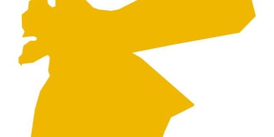 Карта Іарданіі вектарная карта 