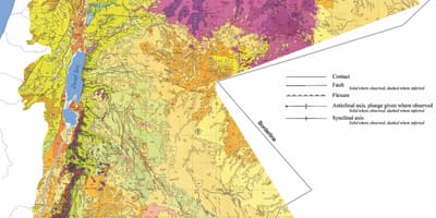 Карта Іарданіі геалогіі